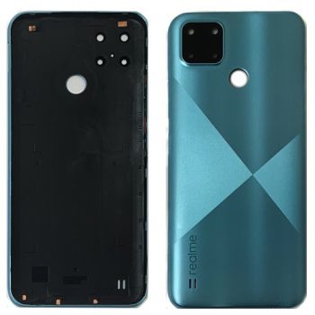 Задняя крышка Realme C21Y RMX3261, RMX3263 синяя Оригинал