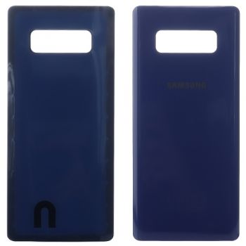 Задняя крышка Samsung N950F Galaxy Note 8, синяя, Deep Sea Blue, оригинал