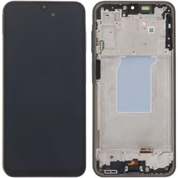 Дисплей (Экран) Samsung A266 (SM-A266B, SM-A266B/DS) Galaxy A26 с тачскрином (сенсором) черный с рамкой OLED