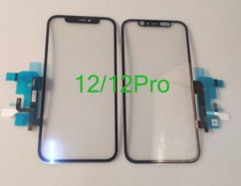 Тачскрин (сенсор) Apple iPhone 12 A2403, A2172, A2402 черный Оригинал