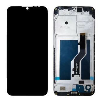 Дисплей (Экран) ZTE Blade A7 2019 с тачскрином (сенсором) черный с рамкой Оригинал