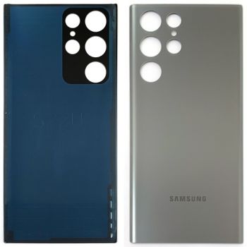 Задняя крышка Samsung S908 (SM-S908B, SM-S908B/DS) Galaxy S22 Ultra 5G серая Оригинал