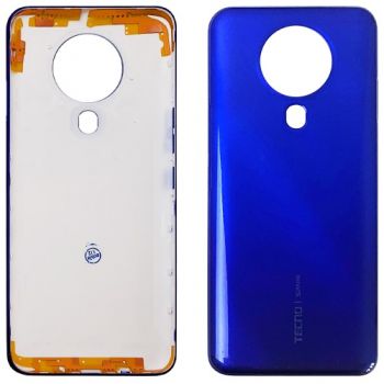 Задняя крышка Tecno Spark 6 KE7 синяя