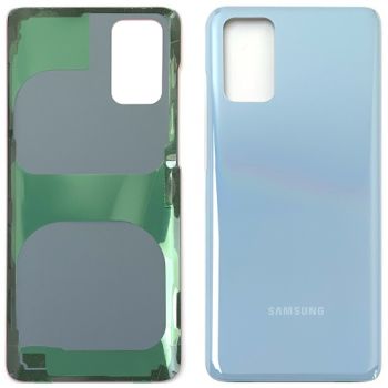 Задняя крышка Samsung G985, G986 (SM-G985F, SM-G985F/DS, SM-G986F) Galaxy S20 Plus 2020 голубая