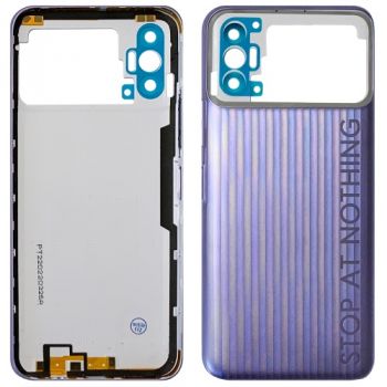 Задняя крышка Tecno Spark 8p KG7n фиолетовая Оригинал