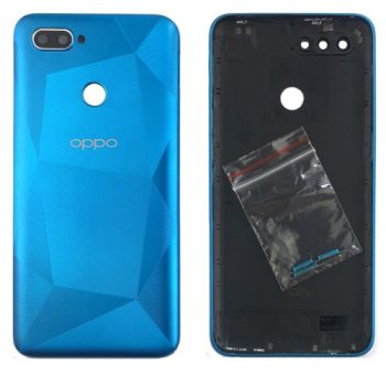 Задняя крышка Oppo A12, A12s CPH2083, CPH2077 синяя Оригинал