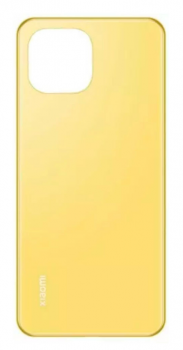 Задняя крышка Xiaomi Mi11 Lite M2101K9AG, Mi11 Lite 5G желтая