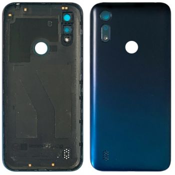 Задняя крышка Motorola XT2053, XT2053-1 Moto E6s синяя Оригинал