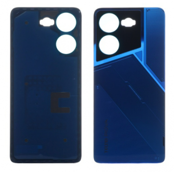 Задняя крышка Tecno Pova 5 LH7n синяя Оригинал