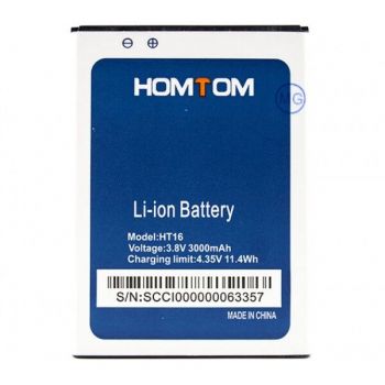 Батарея (аккумулятор) HomTom HT16, HT16 Pro 3000mAh Оригинал