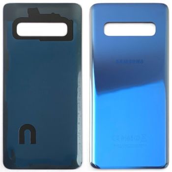 Задняя крышка Samsung G973 (SM-G973F, SM-G973F/DS) Galaxy S10 синяя Оригинал