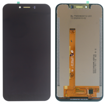 Дисплей (Экран) Ulefone Armor 5, Armor 5S с тачскрином (сенсором) черный Оригинал