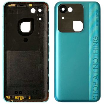 Задняя крышка Tecno Spark 8C KG5k, KG5j, KG5n зеленая Оригинал