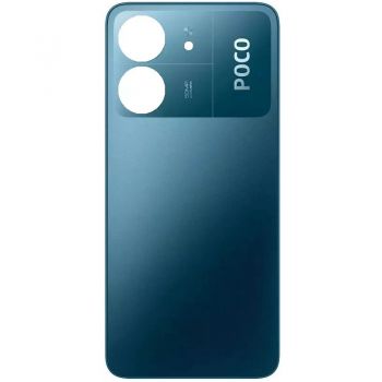 Задняя крышка Xiaomi Poco C65 2310FPCA4G синяя Оригинал