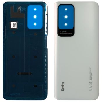 Задняя крышка Xiaomi Redmi 10 2022 21121119SG, 22011119UY белая Оригинал
