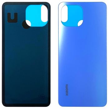Задняя крышка Xiaomi Mi11 Lite M2101K9AG, Mi11 Lite 5G голубая