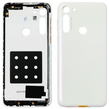 Задняя крышка Motorola XT2045, XT2045-1, XT2045-2, XT2045-3 Moto G8 белая Оригинал