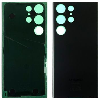 Задняя крышка Samsung S918 (SM-S918B, SM-S918B/DS) Galaxy S23 Ultra черная Оригинал