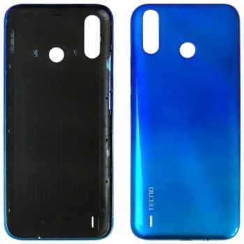 Задняя крышка Tecno Spark 4 Lite BB4k синяя