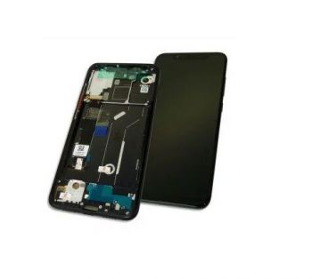 Дисплей (Экран) Xiaomi Mi8 M1803E1A с тачскрином (сенсором) черный с рамкой OLED
