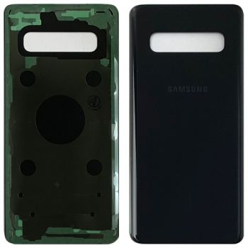 Задняя крышка Samsung G973 (SM-G973F, SM-G973F/DS) Galaxy S10 черная Оригинал