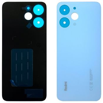 Задняя крышка Xiaomi Redmi 12 23053RN02A, 23053RN02Y голубая Оригинал