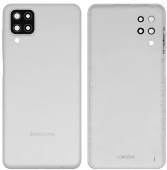 Задняя крышка Samsung A127 (SM-A127F, SM-A127F/DS) Galaxy A12 Nacho белая Оригинал