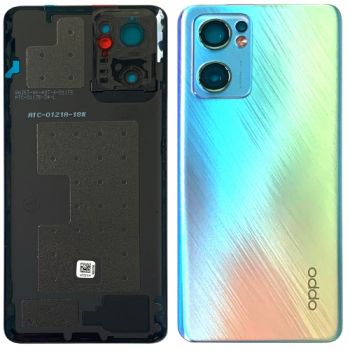 Задняя крышка Oppo Reno 7 5G CPH2371 синяя Оригинал