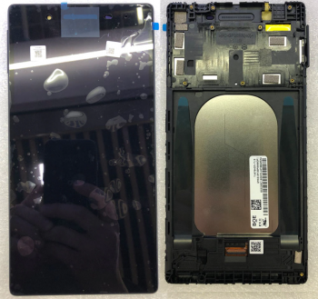 Дисплей (Экран) Lenovo TB-7504F, TB-7504N, TB-7504X Tab 4 с сенсором чёрный с рамкой Оригинал