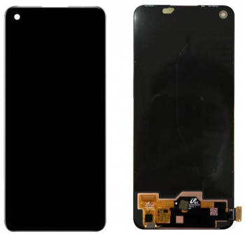 Дисплей (Экран) Realme 9 Pro Plus RMX3392, RMX3393 с тачскрином (сенсором) черный Оригинал