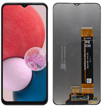 Дисплей (Экран) Samsung A137 (SM-A137F, SM-A137F/DS) Galaxy A13 с тачскрином (сенсором) черный Оригинал