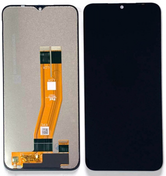 Дисплей (Экран) Samsung A145 (SM-A145F, SM-A145F/DS) Galaxy A14 с тачскрином (сенсором) черный Оригинал