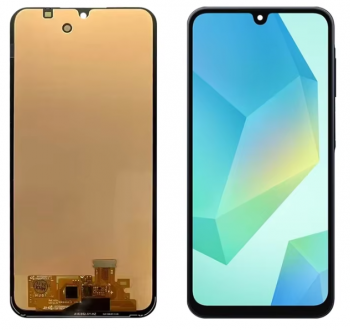 Дисплей (Экран) Samsung A165, A166 (SM-A165F, SM-A165F/DS, SM-A166B, SM-A166B/DS) Galaxy A16 5G с тачскрином (сенсором) черный OLED