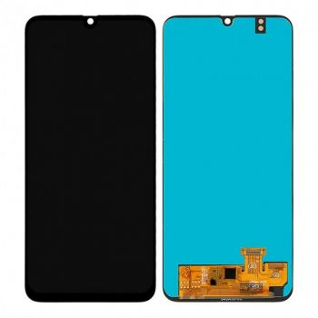 Дисплей (Экран) Samsung A305 (SM-A305F) Galaxy A30 2019 с тачскрином (сенсором) черный OLED