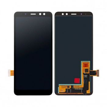 Дисплей (Экран) Samsung A530 (SM-A530F, SM-A530F/DS) Galaxy A8 2018 с тачскрином (сенсором) черный OLED