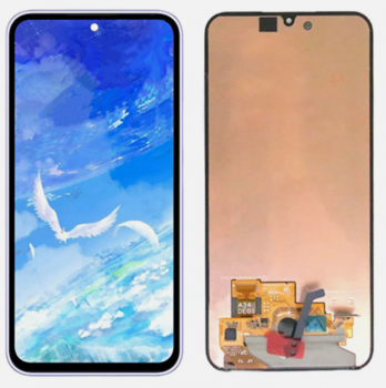 Дисплей (Экран) Samsung A546 (SM-A546B, SM-A546B/DS) Galaxy A54 с тачскрином (сенсором) черный Оригинал