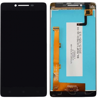 Дисплей (Экран) (LCD) Lenovo A6010 с сенсором чёрный Оригинал