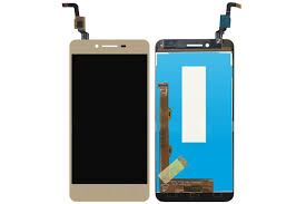 Дисплей (Экран) (LCD) Lenovo A6020a46 Vibe K5 Plus, Lemon 3 с сенсором золотой (чёрный шлейф