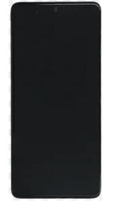 Дисплей (Экран) Samsung A715 (SM-A715F, SM-A715F/DS) Galaxy A71 с тачскрином (сенсором) черный OLED