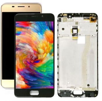Дисплей (Экран) Asus ZC521TL Zenfone 3s Max X00GD, Pegasus 3s с тачскрином (сенсором) черный с рамкой Оригинал