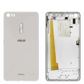 Задняя крышка Asus ZU680KL ZenFone 3 Ultra A001 серебристая Оригинал