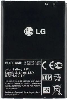 Батарея (аккумулятор) LG E440, E445, E450 ,E455, E460, H410, P750, P870 BL-44JH 1700mAh Оригинал