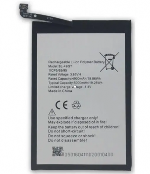Батарея (аккумулятор) Tecno Spark 9 Pro KH7n, KH7 BL-49GT 5000mAh Оригинал