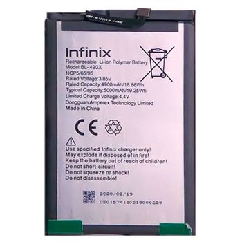 Батарея (аккумулятор) Infinix Hot 11S X6812, X6812B. Infinix Hot 11S NFC BL-49GX 5000mAh Оригинал
