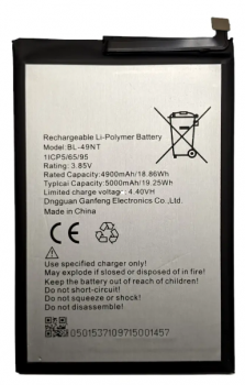 Батарея (аккумулятор) Tecno Spark Go 1 KL4 BL-49NT 5000mAh Оригинал