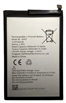 Батарея (аккумулятор) Tecno Spark Go 2023 BF7. Tecno Pop 7 BF6 BL-49NT 5000mAh Оригинал
