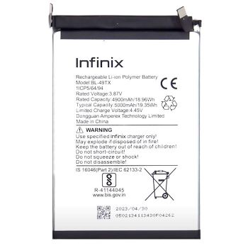 Батарея (аккумулятор) Infinix Note 30 NFC X6833B, X6716B BL-49TX 5000mAh Оригинал