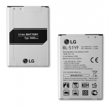 Батарея (аккумулятор) для LG G4 H540 G4 Stylus, h630, h634, h635, h740, h810, h811, h815, h818N, f500, k600, x19 BL-51YF Оригинал