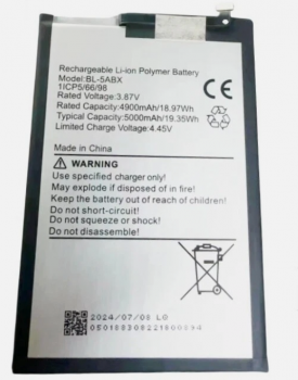 Батарея (аккумулятор) Infinix Hot 50i X6531, X6531B. Infinix Hot 50 5G X6720 BL-5ABX 5000mAh Оригинал