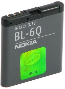Батарея (аккумулятор) для Nokia BL-6Q 6700 Оригинал